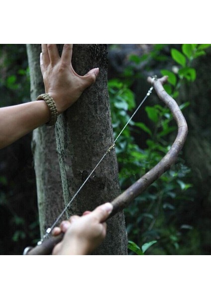 Karavanda ,kampda Taşınabilir Mini Zincir Cep Testeresi Dişli Tel Ahşap Plastik Metal Kesici (5067)