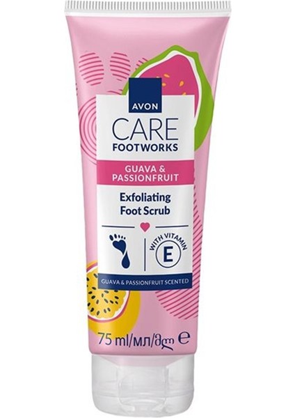 Foot Works Guava&passionfruit Ayaklar Için Arındırıcı Scrub 75ML
