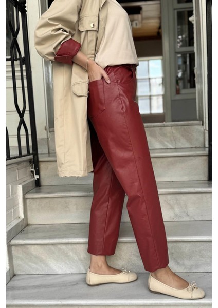 Pantolon 56MK3150 Bordo