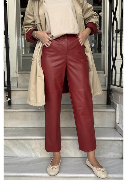 Pantolon 56MK3150 Bordo fiyatları