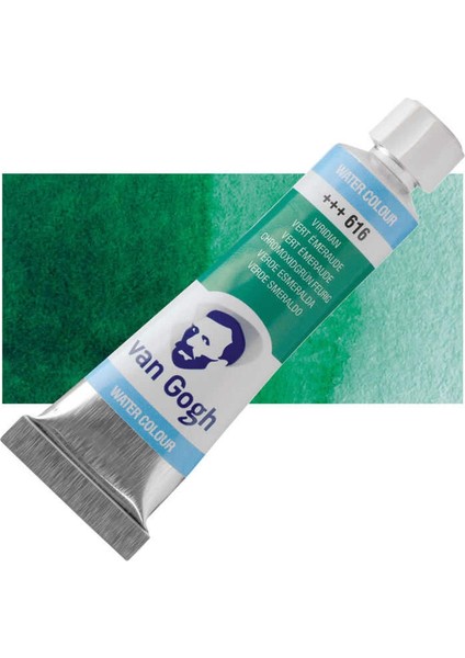 Van Gogh 10 Ml. Tüp Sulu Boya 616 Viridian