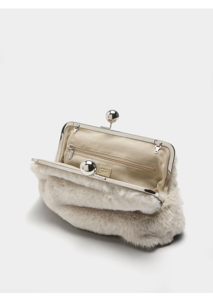 Kürk Efektli Party Çanta fırsatları