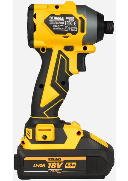 Akülü Torklu Vidalama Kömürsüz 230NM 2x4 Ah Plus Akü Hızlı Şarj X-Lıon