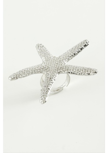 Deniz Yıldızı Metal Yüzük