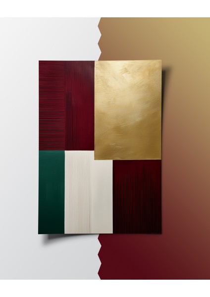 Çerçevesiz Poster, Dijital Baskı Soyut Renkli Bloklar Poster, Minimal, Ev, Ofis, Dekorasyon fiyatları