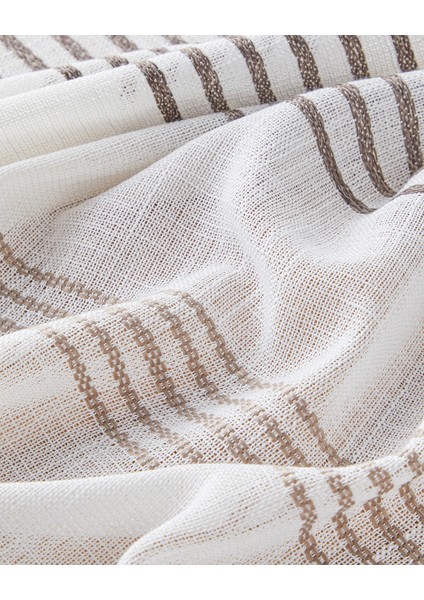 Pecan Polyester Masa Örtüsü 145X200 cm Bej-Kahverengi modelleri