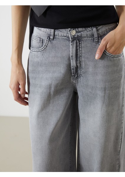 Yeni Sezon Wideleg Kadın Jean Pantolon modelleri