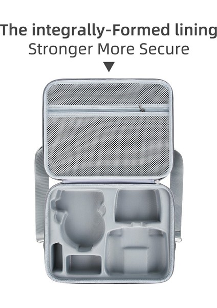 Djı Flip + Rc-2 + Şarj Hub + Pil Taşınabilir Rc Drone Taşıma Çantası Için Saklama Çantası - Gri (Yurt Dışından) indirimleri