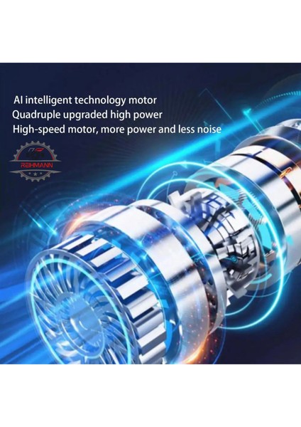 Mazda 3 2010-2011-2012-2013 Kablosuz Şarjlı Oto El Süpürgesi - Güçlü Emiş & Üfleme Özellikli, Ev ve Araç Için TAŞINABILIR,60W ,6000PA