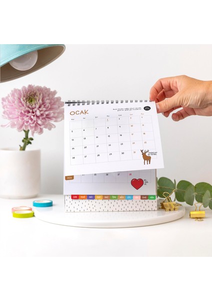 2026 Hisli Şeyler Takvimi & Bana Hava Hoş Ajanda Seti modelleri