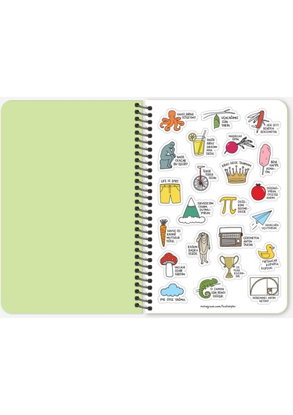 2026 Hisli Şeyler Takvimi & Bana Hava Hoş Ajanda Seti