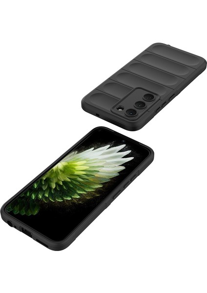 Tecno Spark 40 Pro Kılıf Kamera Korumalı Oyuk Desenli Lux Etnik Silikon modelleri