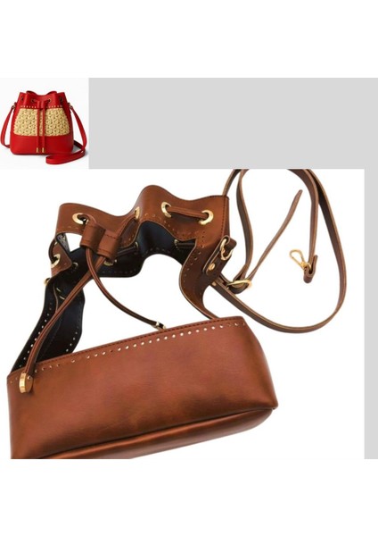 Torba Model Çanta Yapım Aparatı Taba Renk Light Gold Metalli