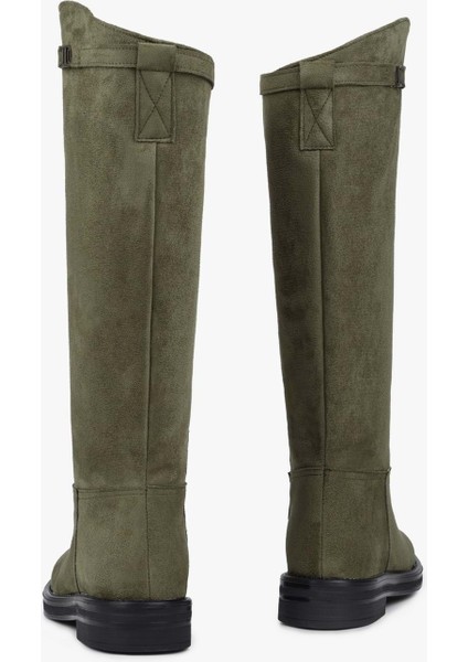 Kadın Valen Yağ Yeşili Süet Çizme fırsatları