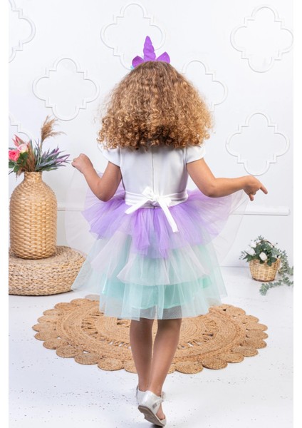 Unicorn Tütülü Elbise fiyatları