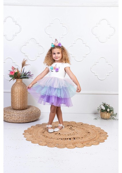 Unicorn Tütülü Elbise modelleri