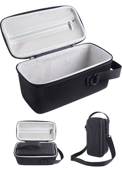 Marshall Middleton Bluetooth Uyumlu Hoparlör Kutusu Için Saklama Çantası Sert Eva Çizilmez Koruyucu Kılıf - Siyah / Gri (Yurt Dışından)