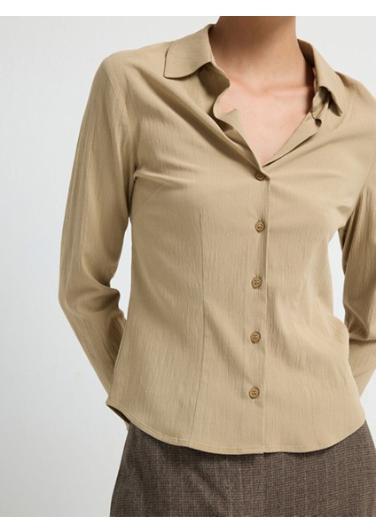 Pensli Gömlek Bej 13045720000 fiyatları