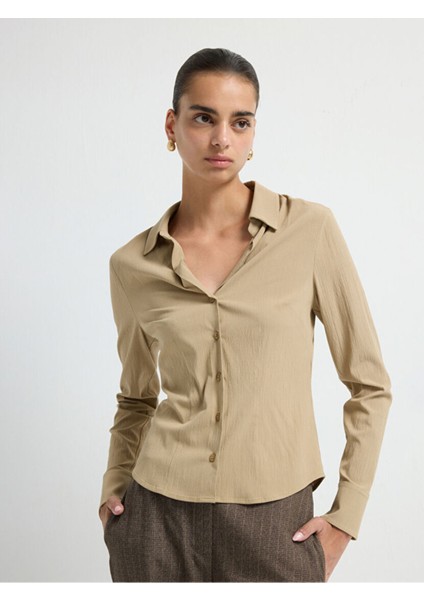 Pensli Gömlek Bej 13045720000 fırsatları