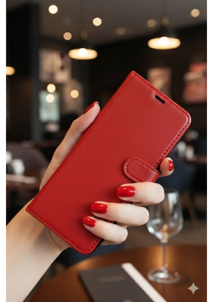 Oppo Reno 11F Kılıf Kapaklı ve Cüzdanlı Stand Olabilen Deri Premium Kılıf