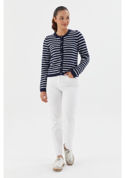 Çizgili Triko Hırka Lacı fırsatları