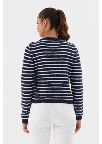 Çizgili Triko Hırka Lacı indirimleri