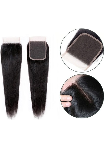 Peruk Tepesi Doğal Renk (Closure) 8inch