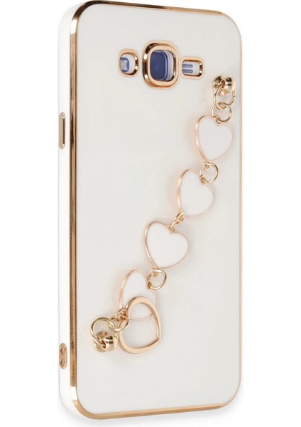 Samsung Galaxy J7 Kılıf Esila Silikon - Beyaz (K95) fiyatları