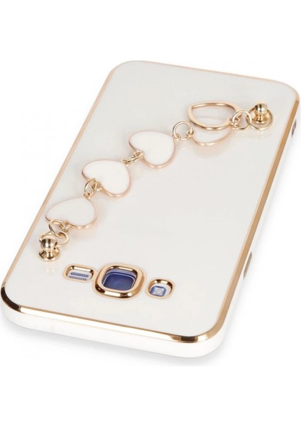 Samsung Galaxy J7 Kılıf Esila Silikon - Beyaz (K95) modelleri