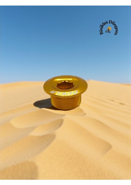 Bisiklet Aynakol Kapağı Vidası - Alüminyum Alaşım Krank Sabitleme Cıvatası Sarı fiyatları