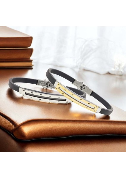 Desenli Çelik Bileklik 959SCB019 modelleri