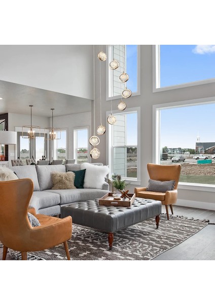 Dokuzlu Sarkıt Yuvarlak Lüks Avize fiyatları