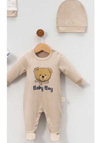 Yeni Doğan Erkek Bebek 0/3-3/6 Ay Baby Boy 2li Tulum Seti ve Müslin Battaniye Takım fiyatları