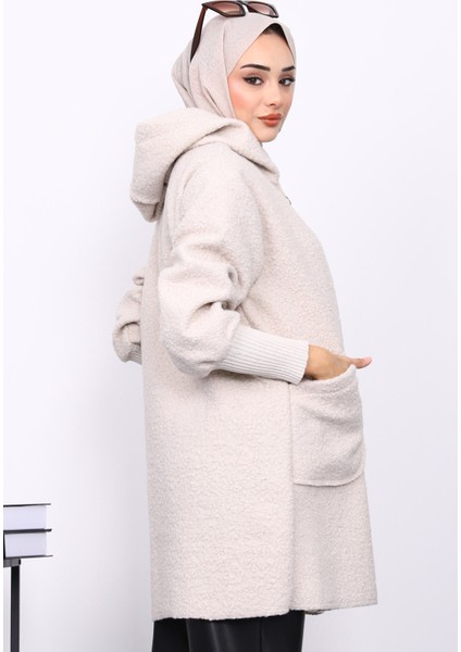 Taş Fermuarlı Cepli Buklet Kaban fırsatları