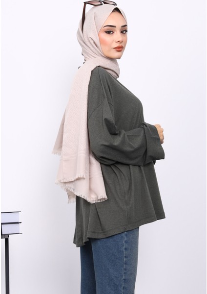 Haki Yarım Balıkçı Yaka Bluz fırsatları