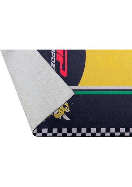 Vespa Gts Motosiklet Halısı Siyah-Sarı modelleri