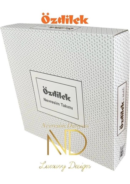 Özdilek Çift Kişilik Ranforce Nevresim Takımı Jardin De Flor Beyaz modelleri