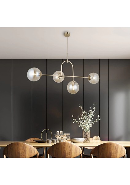 Portual 4'lü Antik Lak Avize fiyatları