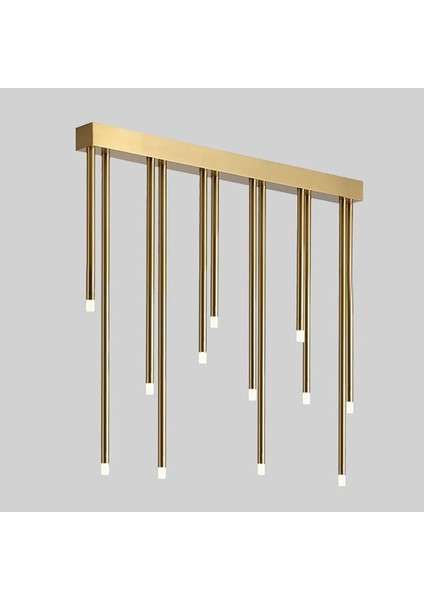 Pipe Plafonyer LED Avize 100 cm 12LI Boru Eskitme