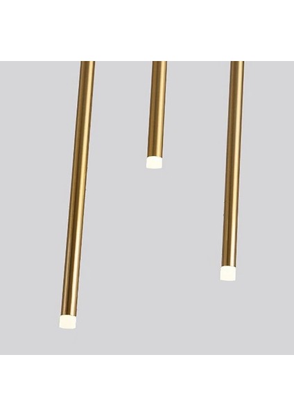 Pipe Plafonyer LED Avize 100 cm 12LI Boru Eskitme modelleri