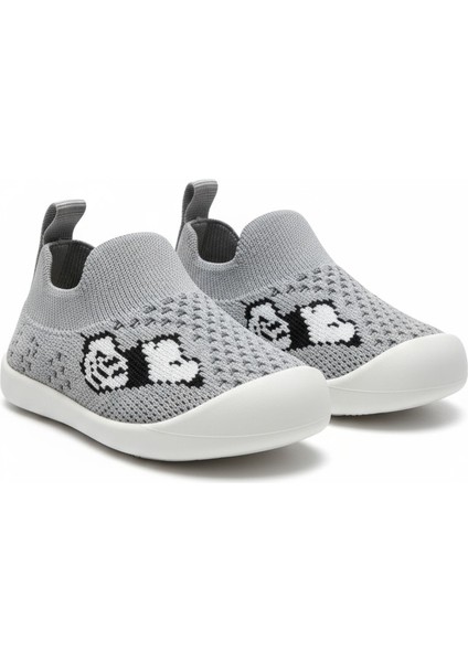 Fitifitibebe Bebek Ilk Adım Örgü Ayakkabı Nefes Alabilir Kaymaz Tabanlı Ortopedik Yumuşak Renkli Patik Çocuk Kreş