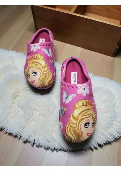 Princess Temalı Yumuşak Kaydırmaz Taban Ev Kreş Anaokulu Terlik fiyatları