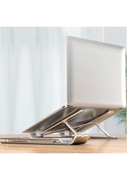 - Ayarlanabilir Laptop Standı - Alüminyum - 7 Kademeli - Gri Renk modelleri