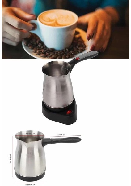 Yeni Nesil Türk Kahve Makinesi Cezvesi Siyah Gri Kablolu Pratik modelleri
