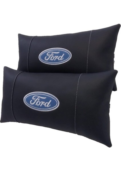 Oto Koltuk Boyun Yastığı Araba Araç Seyahat Koltuk Yastık 2'li Set Mavi Özel Üretim modelleri