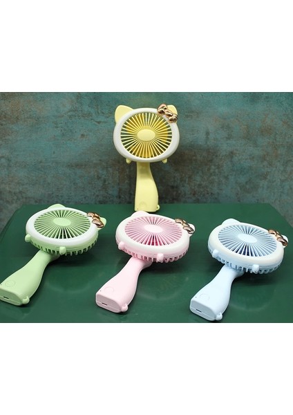 Şarjlı El Fanı Vantilatör 3 Kademeli ALK2685 ( Lisinya )