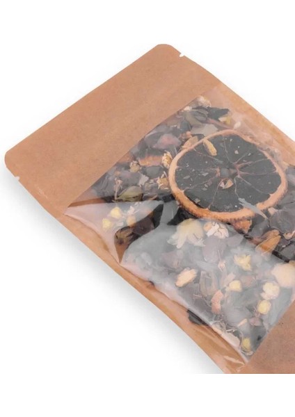 Geniş Kraft Pencereli Doypack 16X27X8 cm (50 Adet) fırsatları