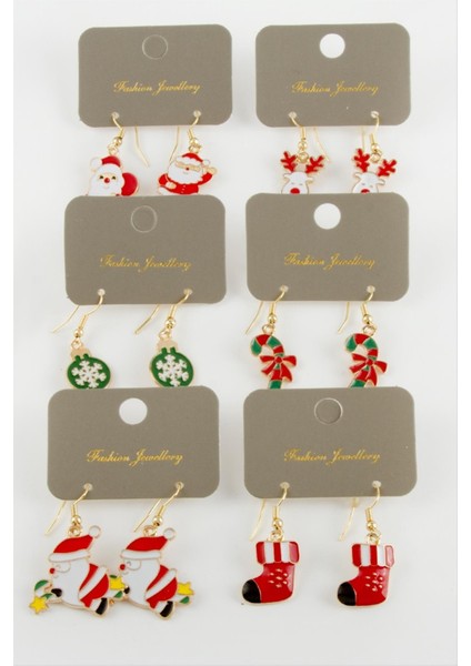 2025 Yılbaşı Mineli Küpe