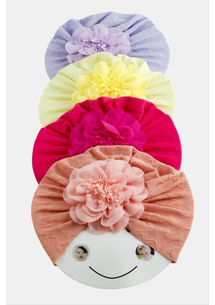 Çiçek Bebek Çocuk Saç Bandı