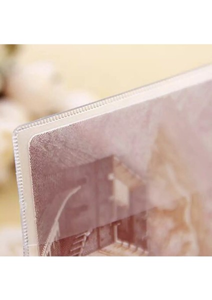 Benjamin Desenli Universal Şeffaf Pasaport Kılıfı Model Tüm Ülke Pasaportlarına Uygun indirimleri